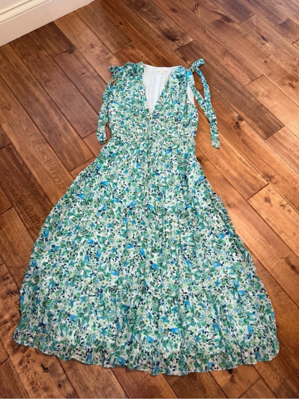 Shoshanna Floral Print Dress 100% viscose size 8